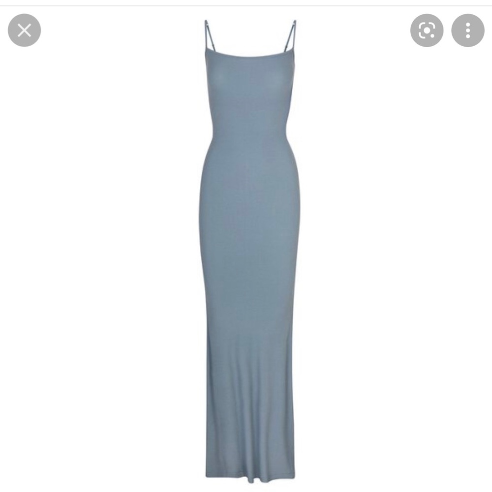 Skims Soft Lounge Long Slip Dress